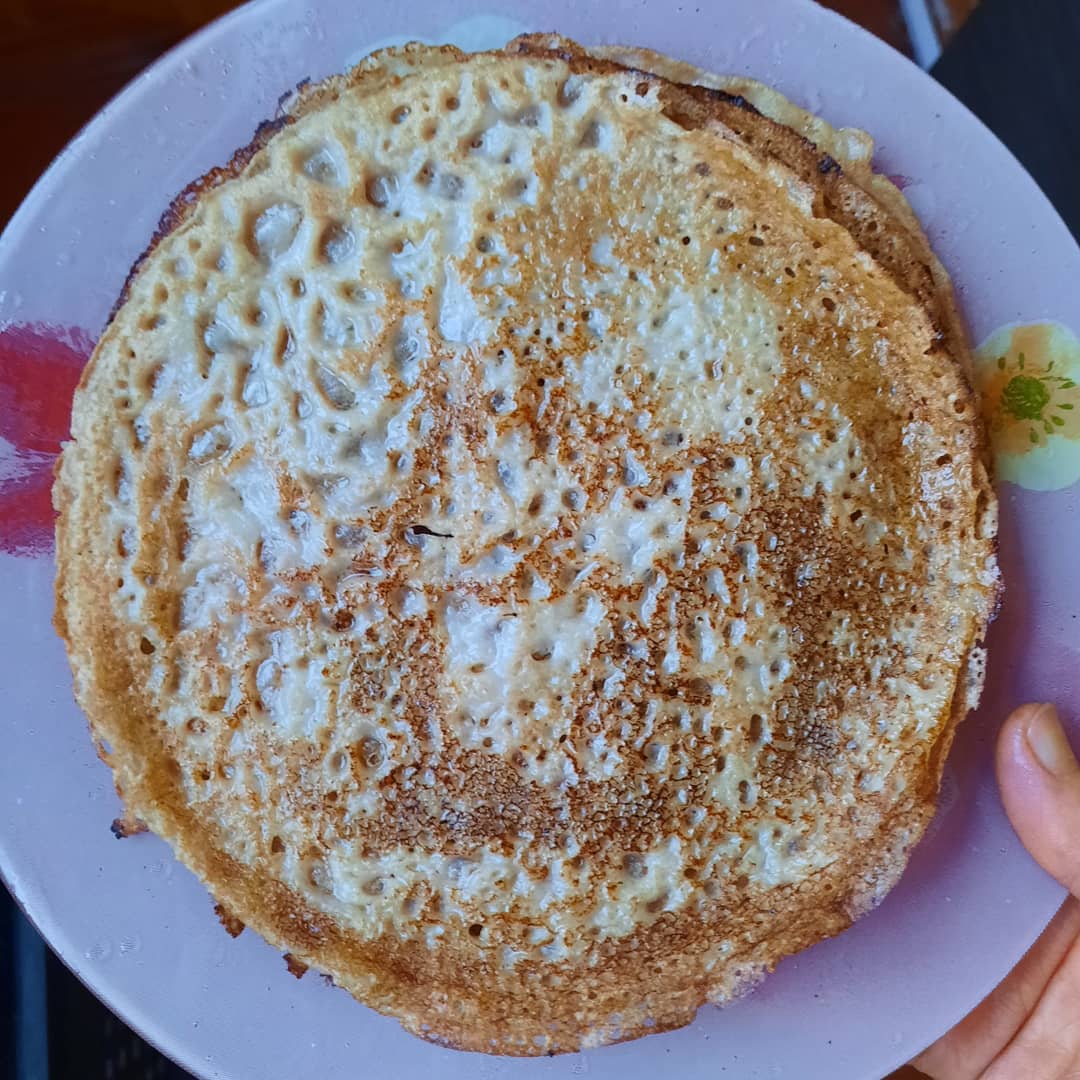 Солнечные полбяные блинчики. Солнечные полбяные блинчики.