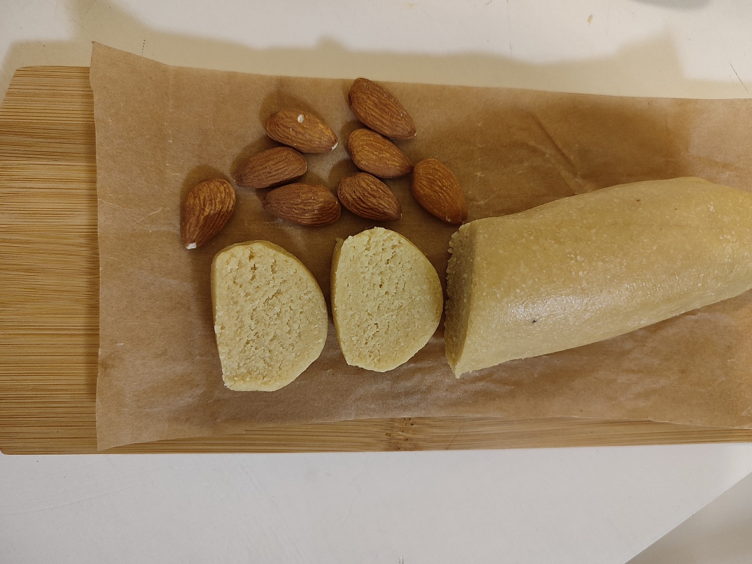 Цельнозерновой рождественский штоллен без яиц и сахара+ рецепт марципана без сахара